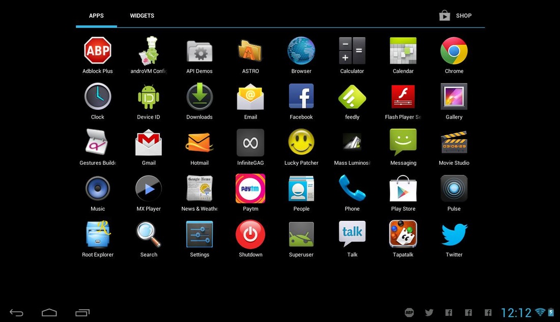 android PC screenshot